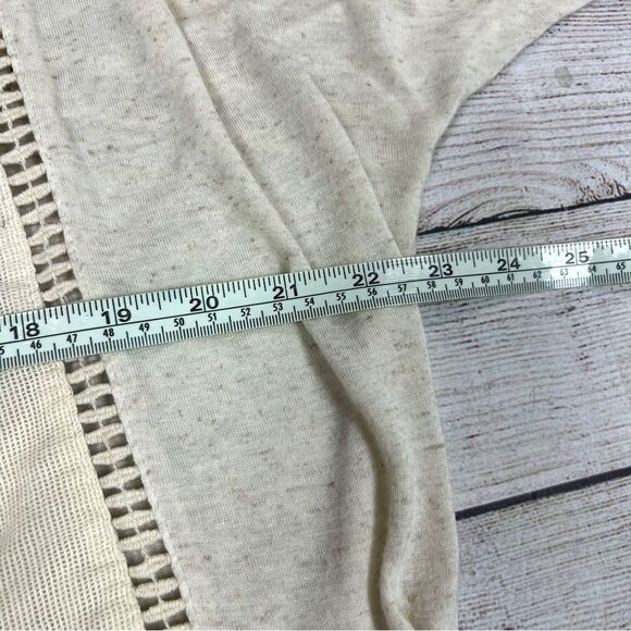 Anthropologie Meadow Rue Top Saba Embroidered Pullover Cutout Lace Blouse Size M - Picture 10 of 11